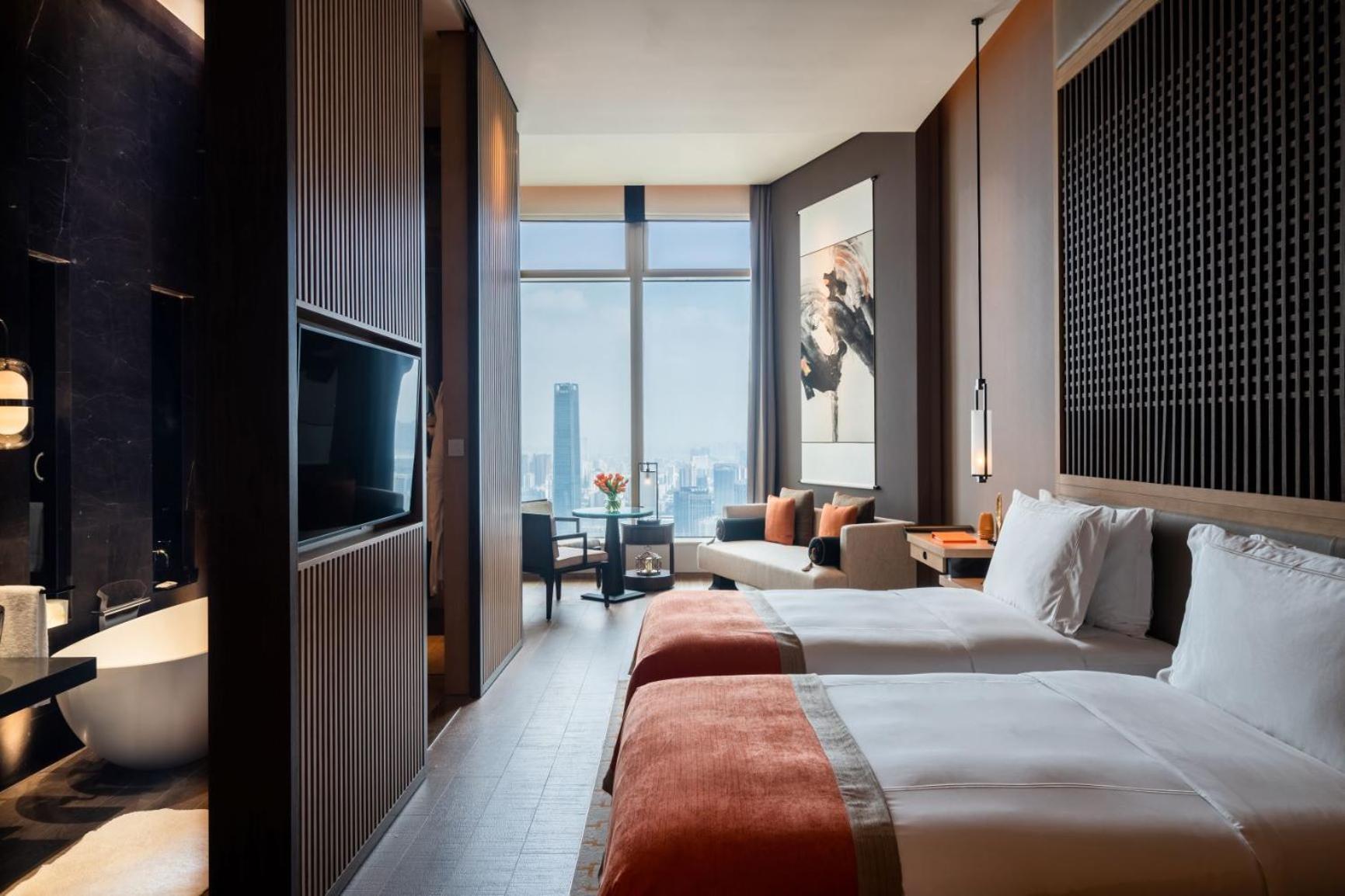 Jumeirah Guangzhou-Complimentary Shuttle Bus To Canton Fair Complex エクステリア 写真